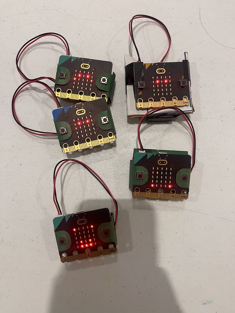 Students coding